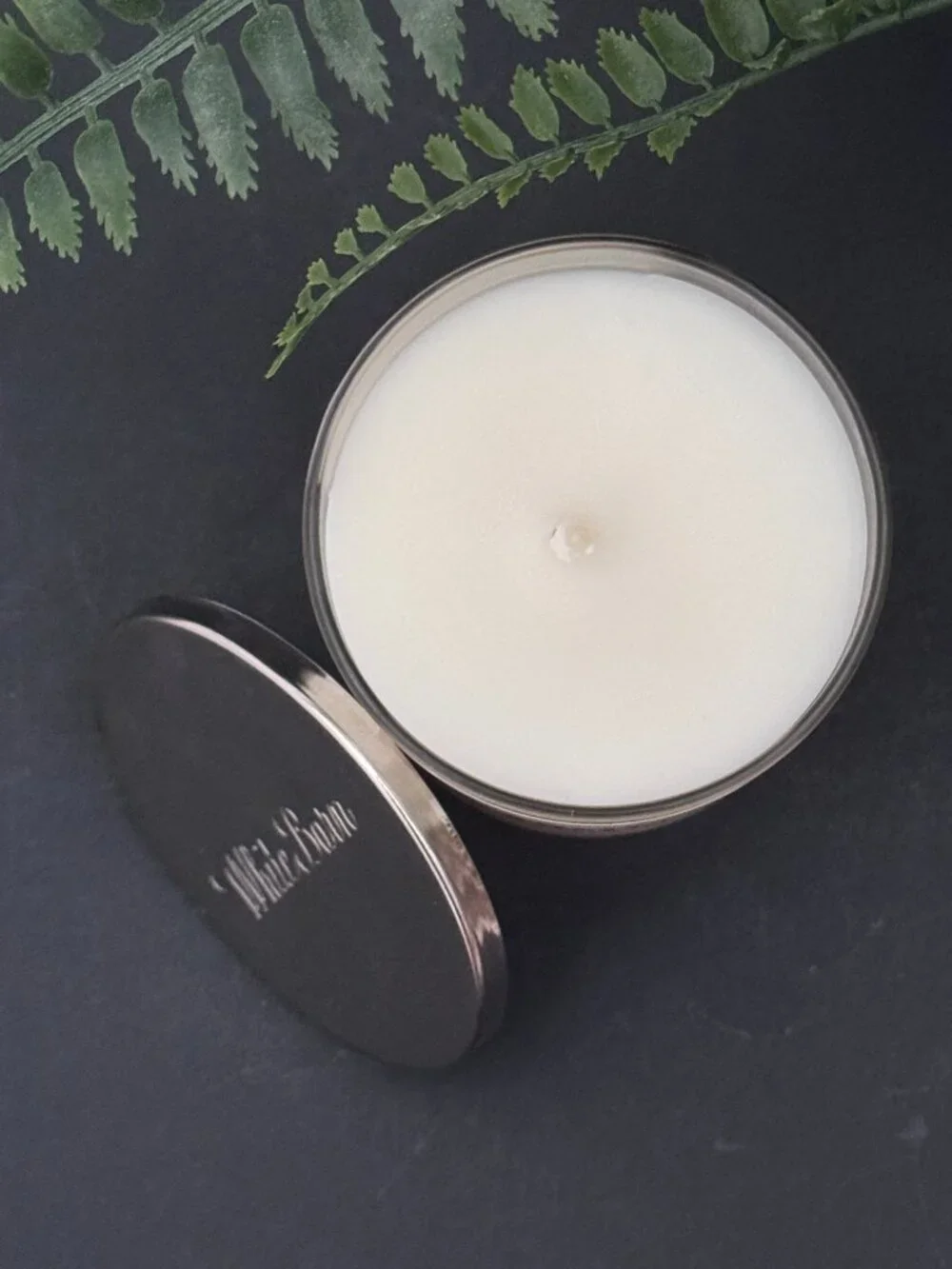 BBW Coffee & Whiskey White Barn Bath & Body Works Single Wick Candle